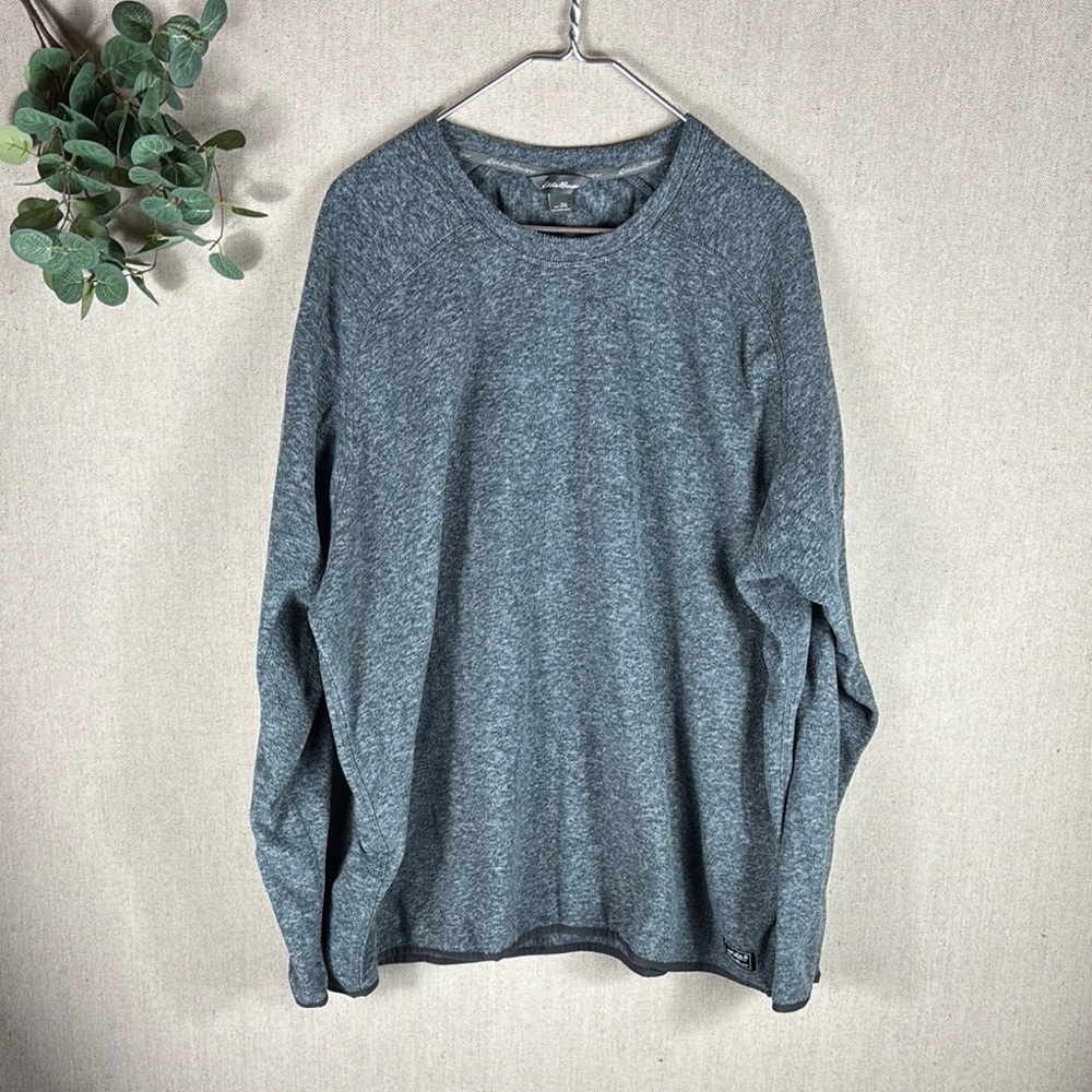 Eddie Bauer > Gray Crew Neck Sweater Extra Large